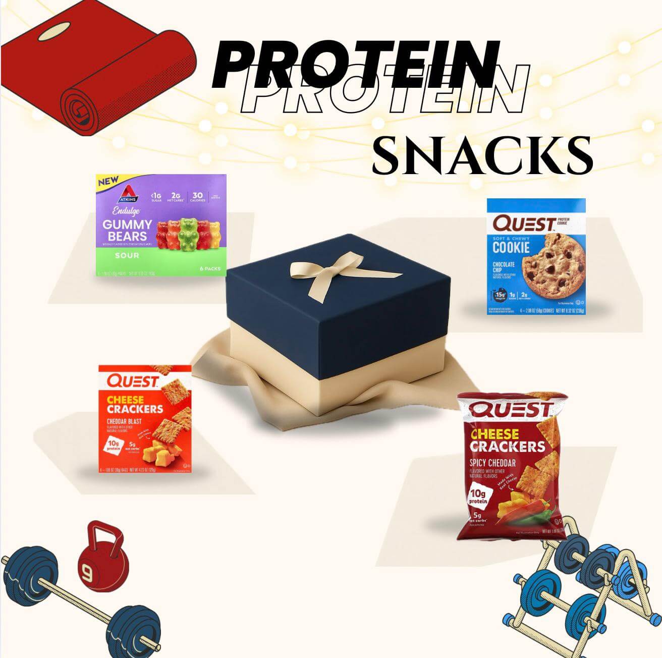 High - Protein USA Snack Pack – Quest Crackers & Cookies Bundle - Norwell & Co.