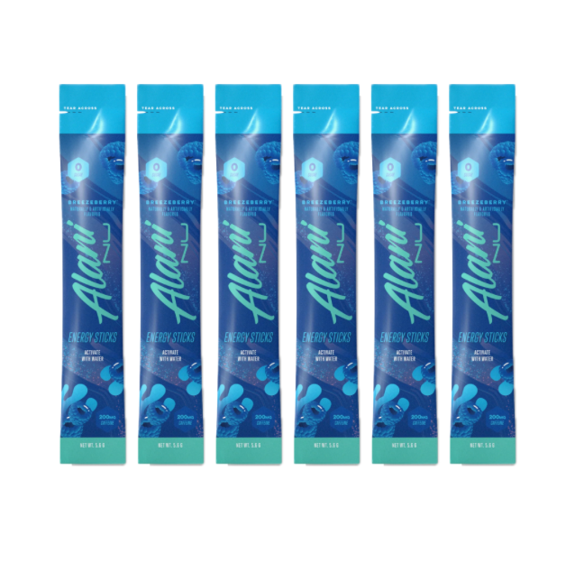 Alani Nu Sugar-Free Energy Drink Mix Sticks – Breezeberry, 6-Count (200mg Caffeine)