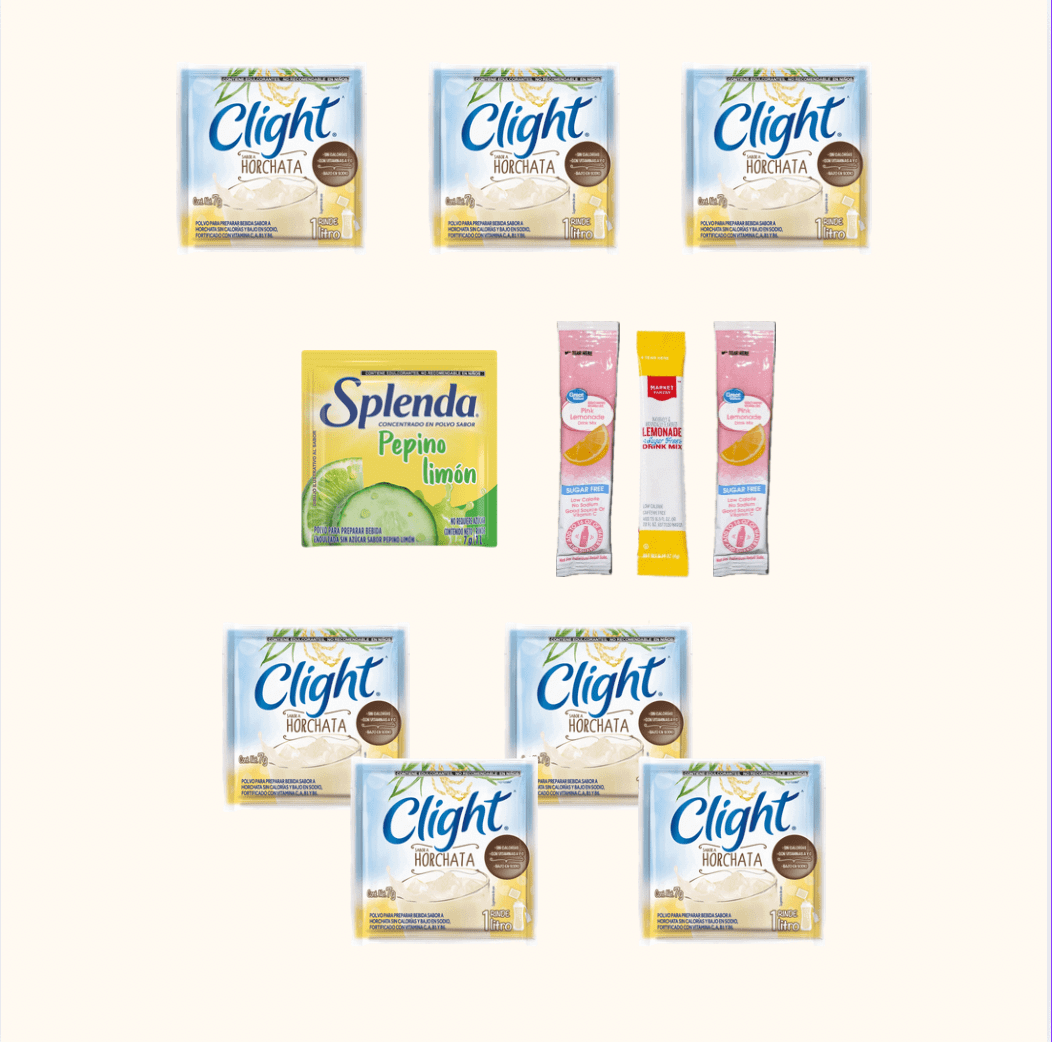 Drink Mix 11 - Pack | Horchata, Pepino & Lemonade - Norwell & Co.