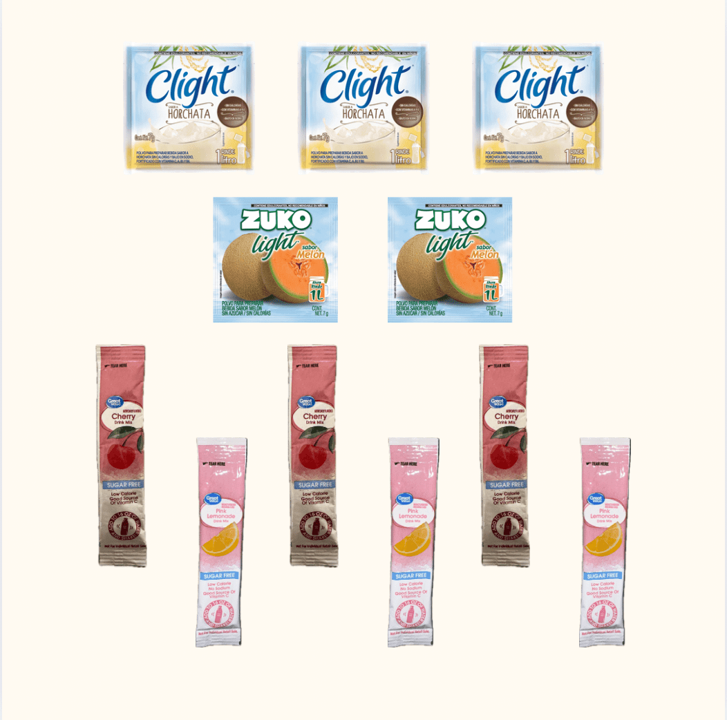 Drink Mix Variety Pack 11 - Sticks | 4 Flavors Import - Norwell & Co.